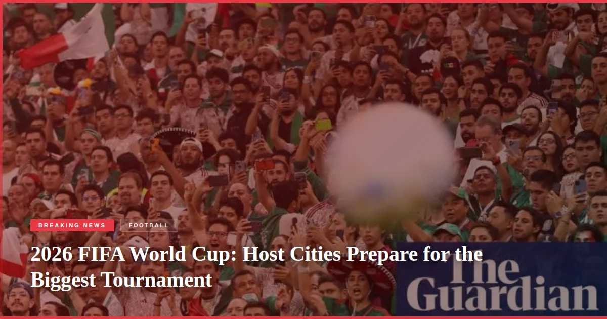 2026 FIFA World Cup: Host Cities Prepare for the Biggest Tournament