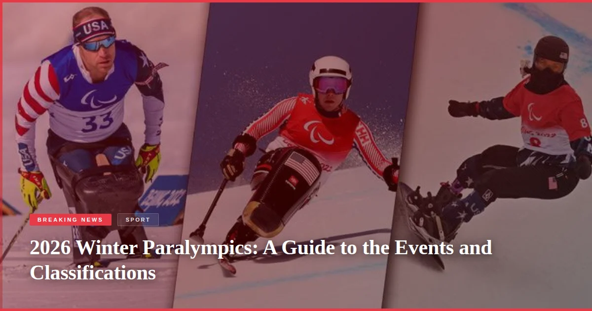 2026 Winter Paralympics: A Guide to the Events and Classifications