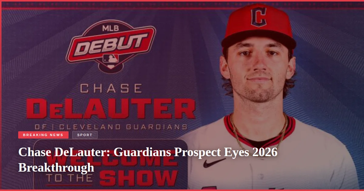 Chase DeLauter: Guardians Prospect Eyes 2026 Breakthrough