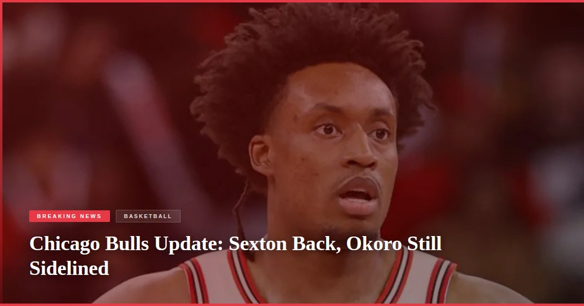 Chicago Bulls Update: Sexton Back, Okoro Still Sidelined
