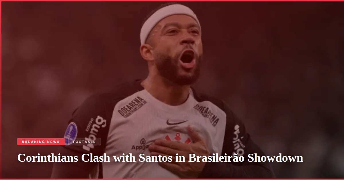 Corinthians Clash with Santos in Brasileirão Showdown