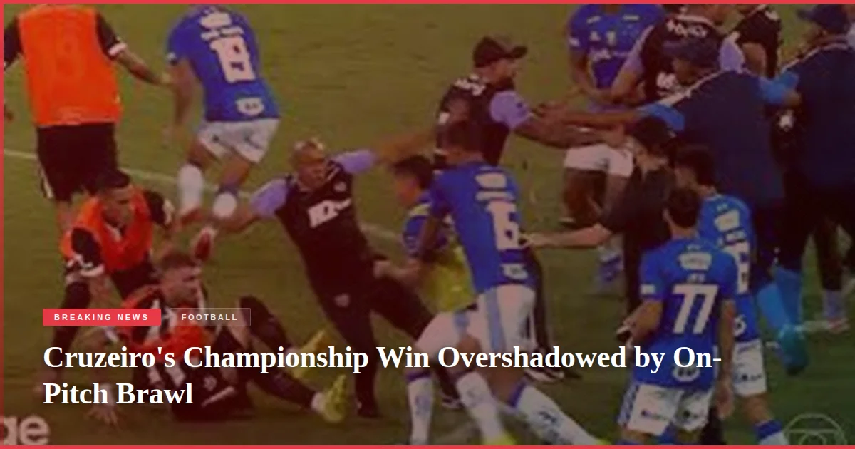 Cruzeiro's Championship Win Overshadowed by On-Pitch Brawl