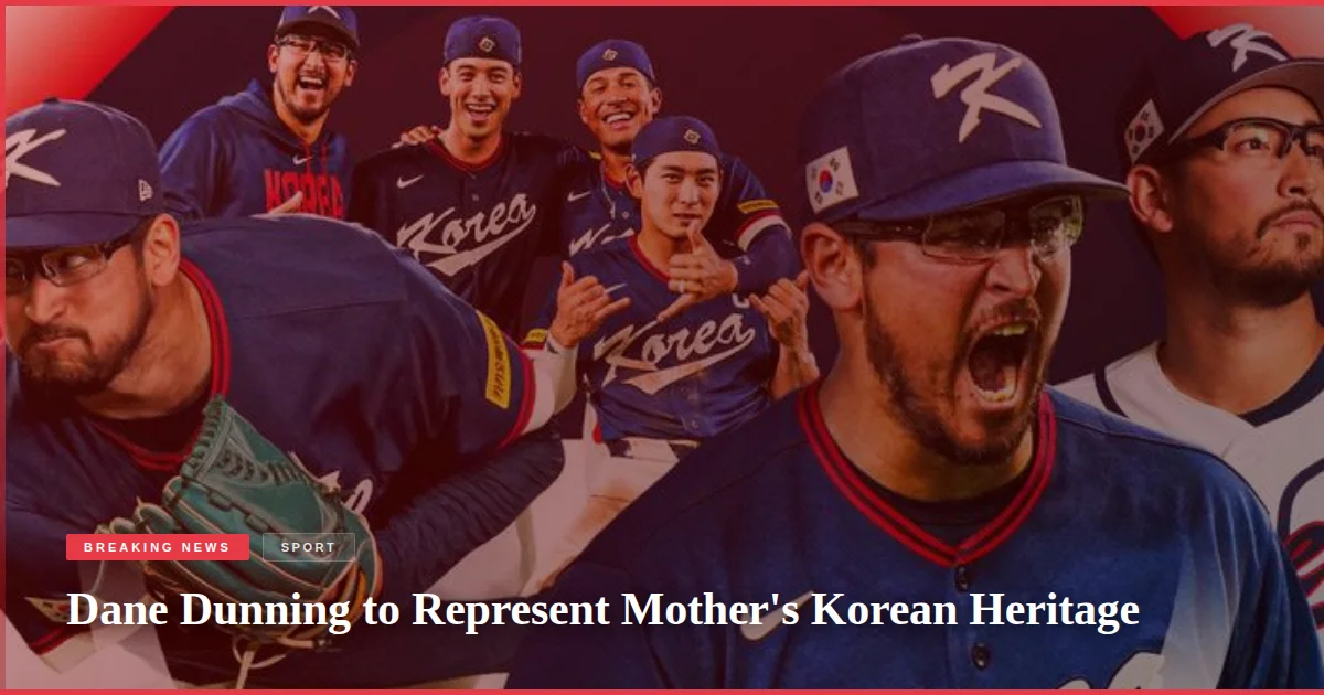 Dane Dunning to Represent Mother's Korean Heritage