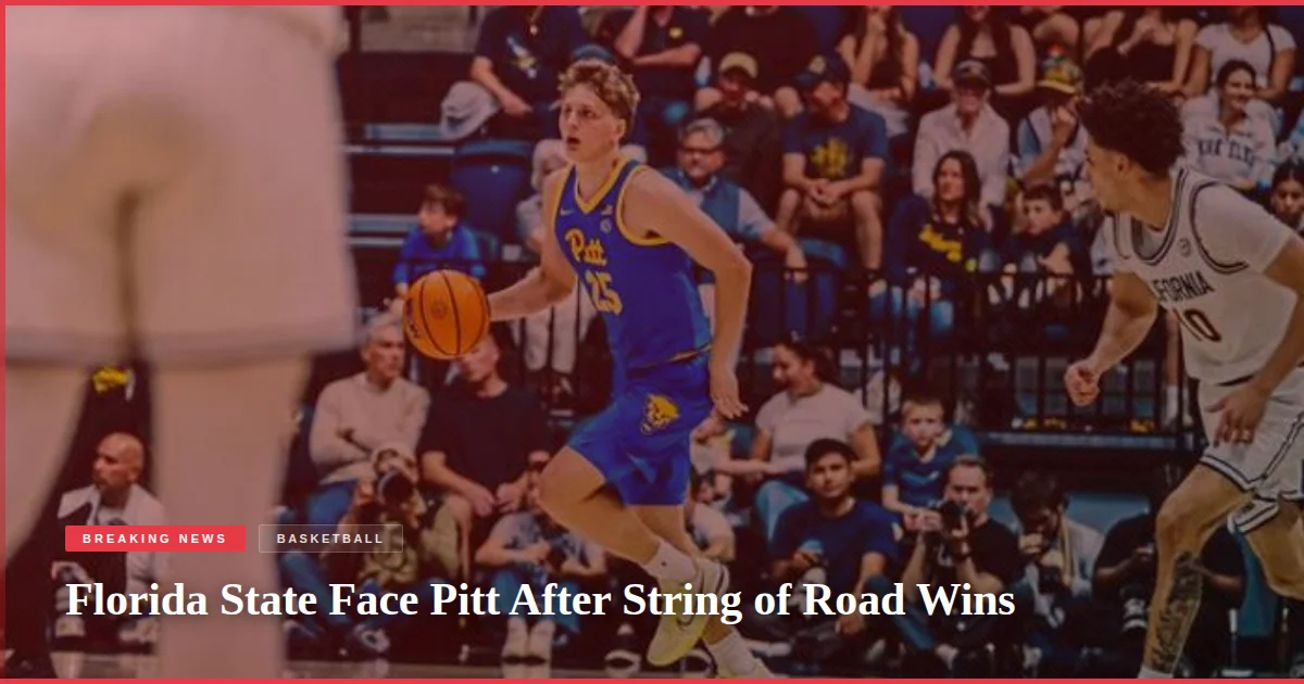 Florida State Face Pitt After String of Road Wins
