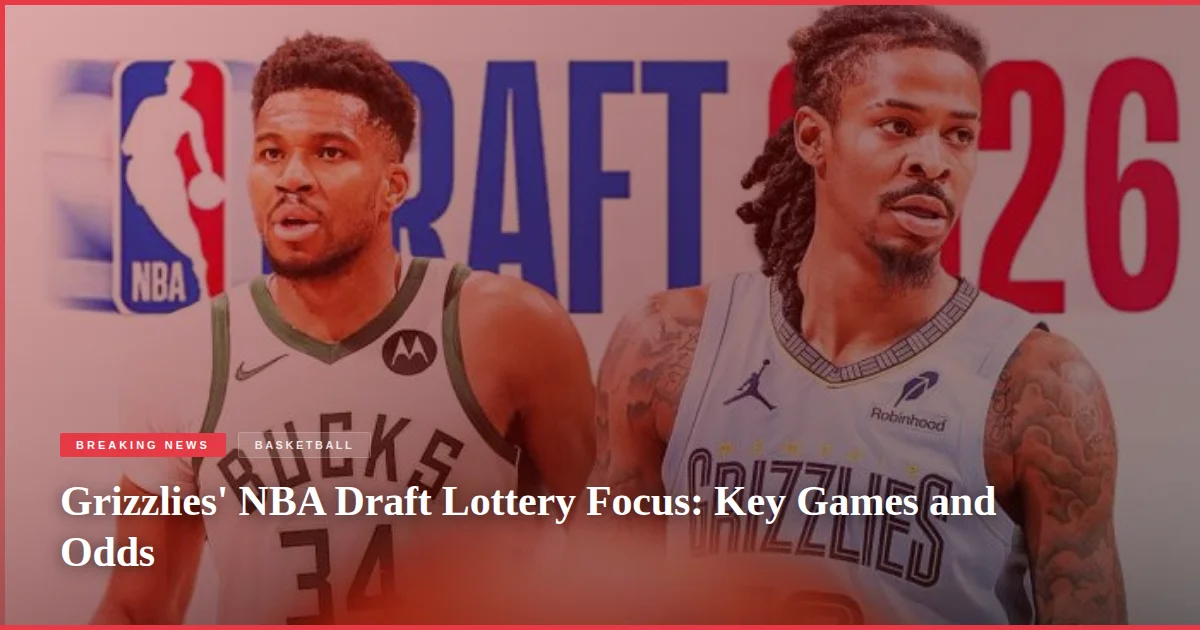 Grizzlies' NBA Draft Lottery Focus: Key Games and Odds