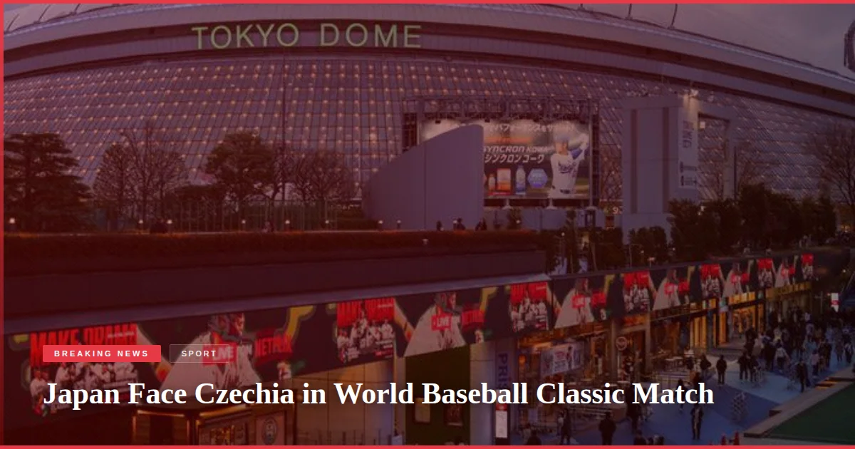 Japan Face Czechia in World Baseball Classic Match