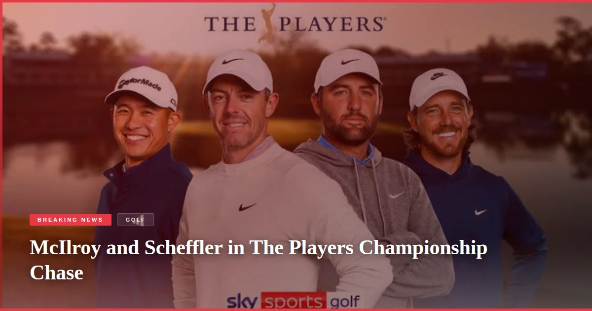 McIlroy and Scheffler in The Players Championship Chase