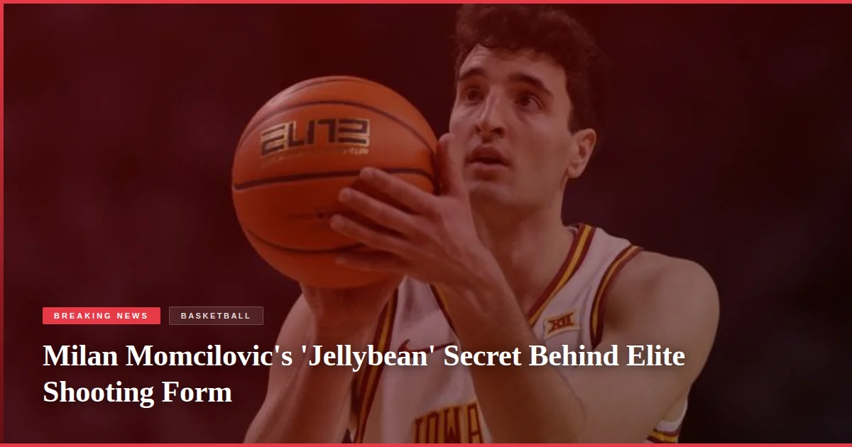 Milan Momcilovic's 'Jellybean' Secret Behind Elite Shooting Form