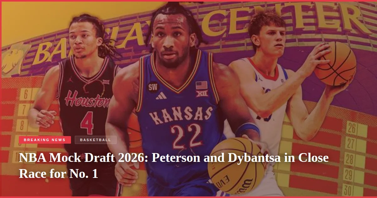 NBA Mock Draft 2026: Peterson and Dybantsa in Close Race for No. 1