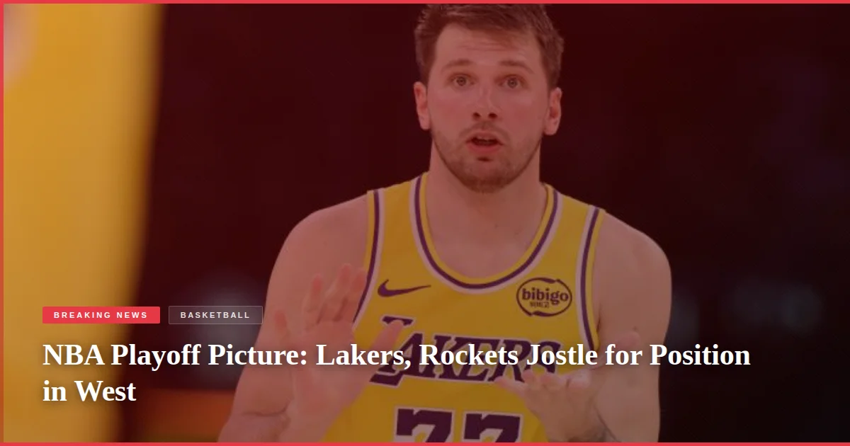 NBA Playoff Picture: Lakers, Rockets Jostle for Position in West