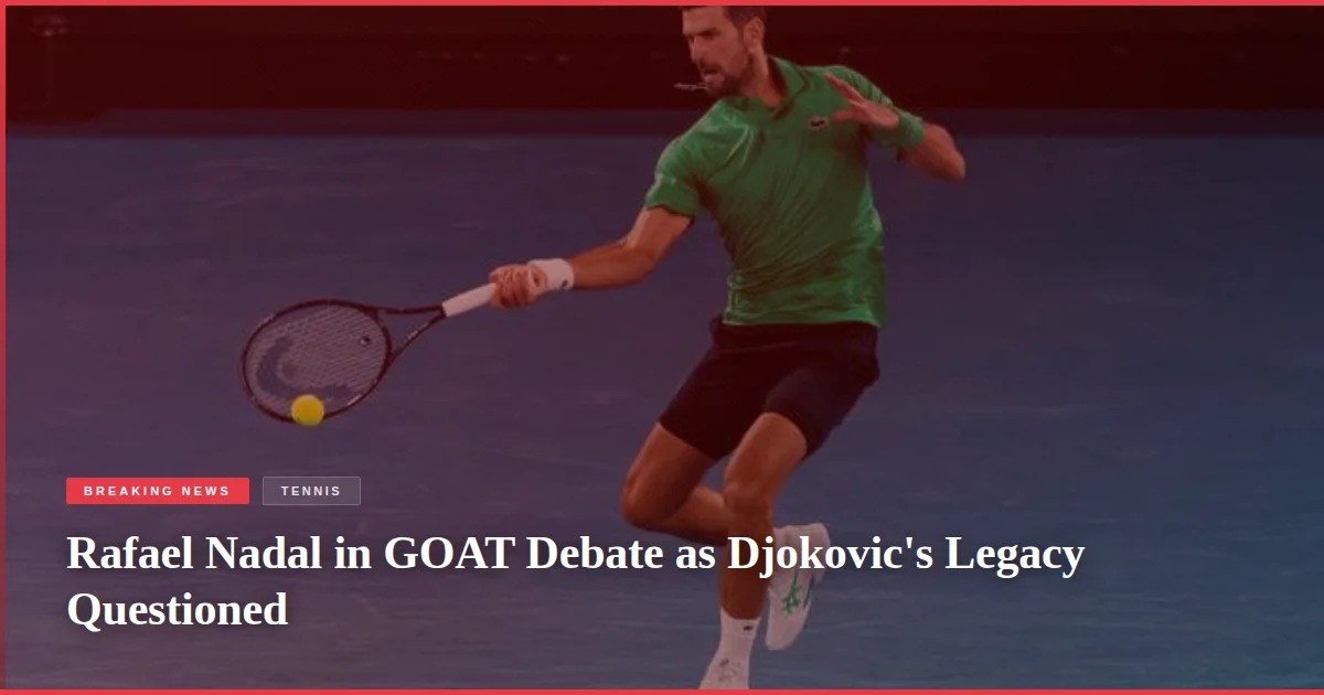 Rafael Nadal in GOAT Debate as Djokovic's Legacy Questioned