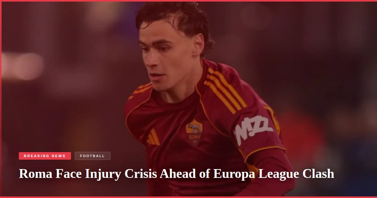 Roma Face Injury Crisis Ahead of Europa League Clash