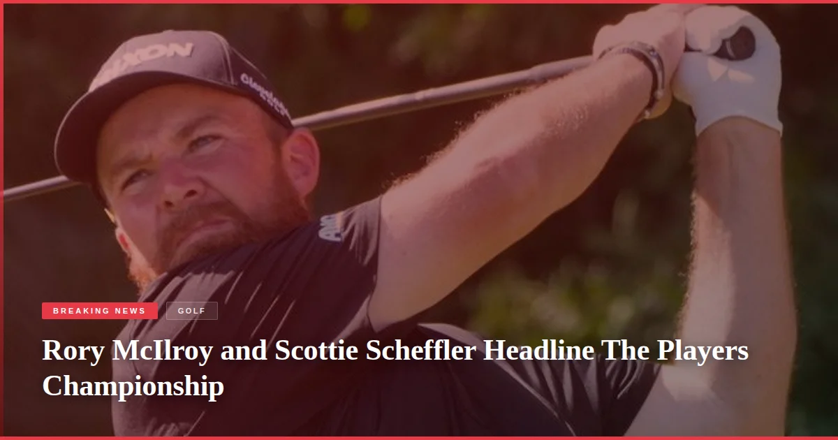 Rory McIlroy and Scottie Scheffler Headline The Players Championship