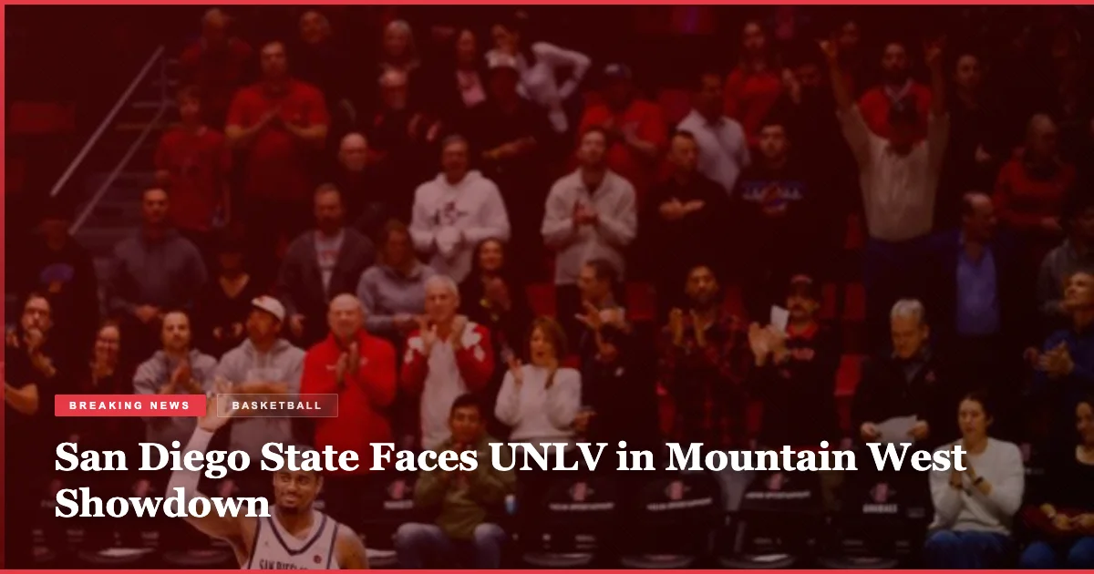 San Diego State Faces UNLV in Mountain West Showdown