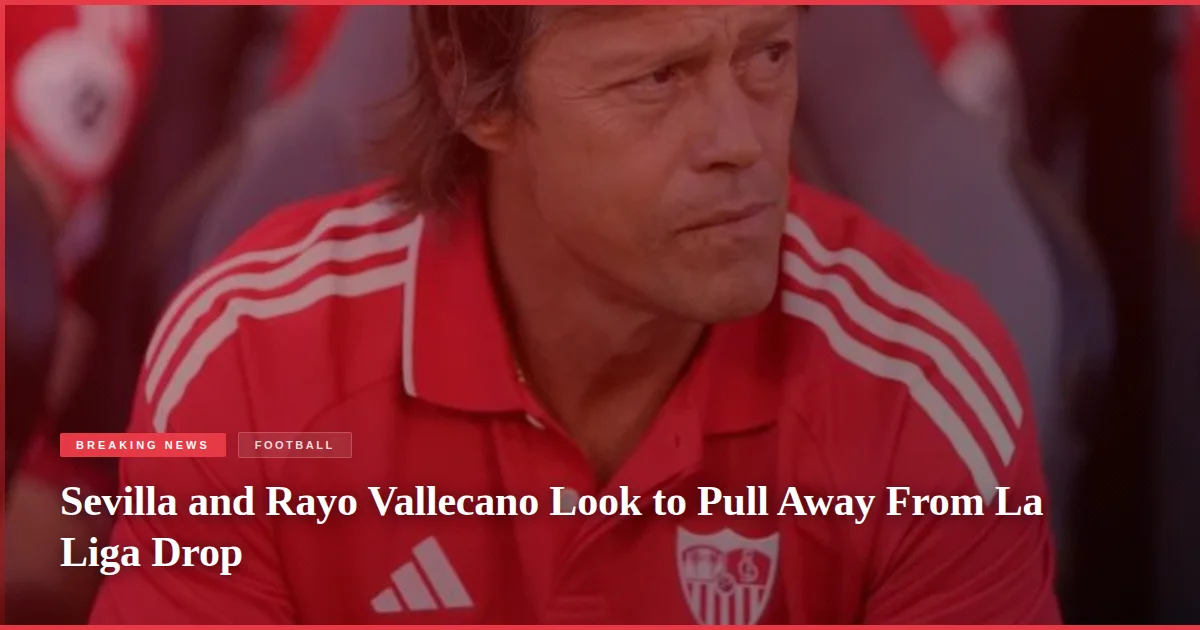 Sevilla and Rayo Vallecano Look to Pull Away From La Liga Drop