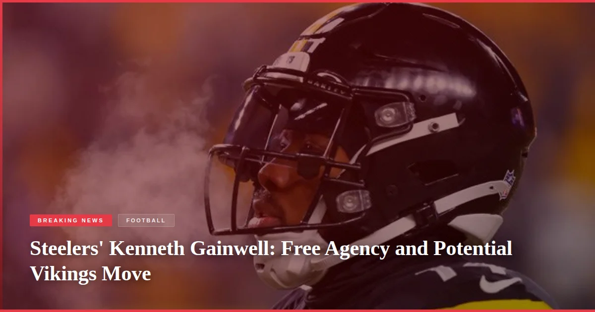 Steelers' Kenneth Gainwell: Free Agency and Potential Vikings Move