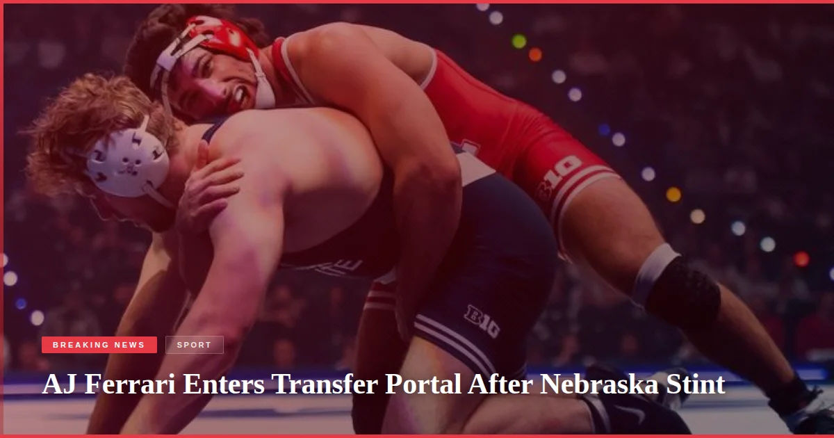 AJ Ferrari Enters Transfer Portal After Nebraska Stint