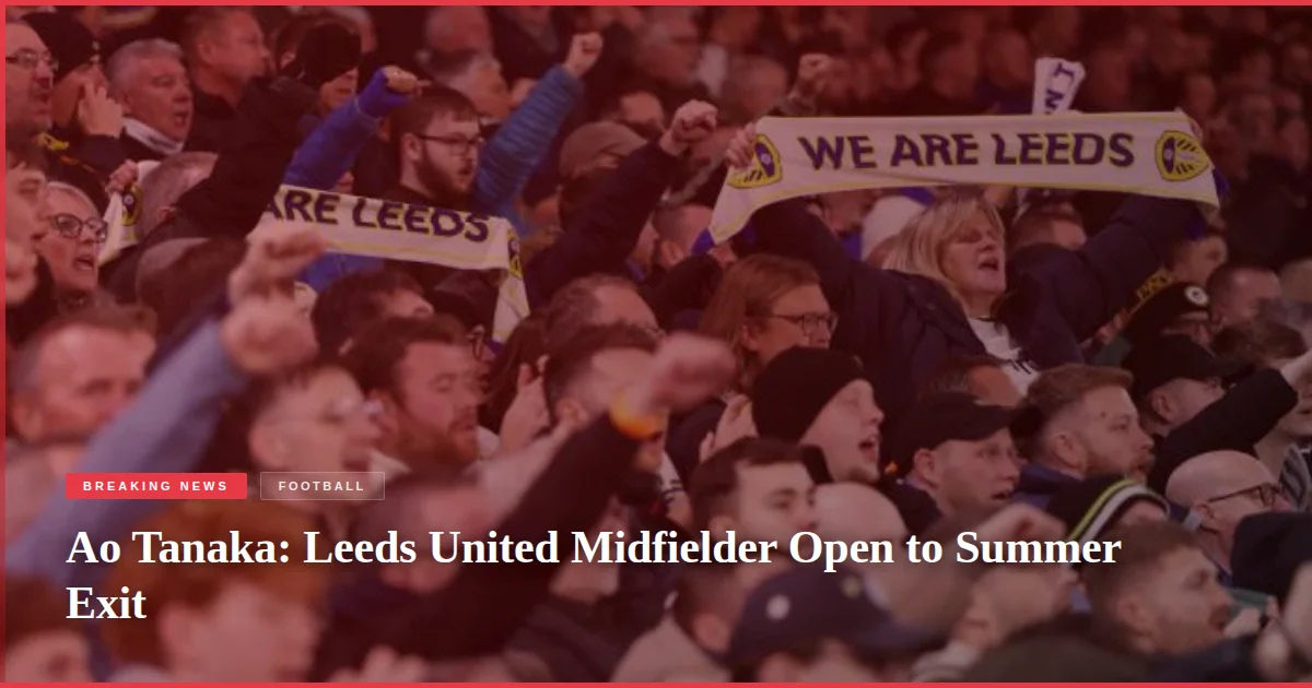Ao Tanaka: Leeds United Midfielder Open to Summer Exit