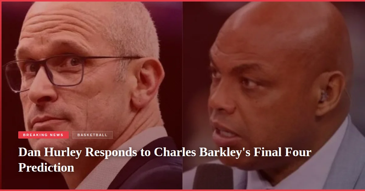 Dan Hurley Responds to Charles Barkley's Final Four Prediction
