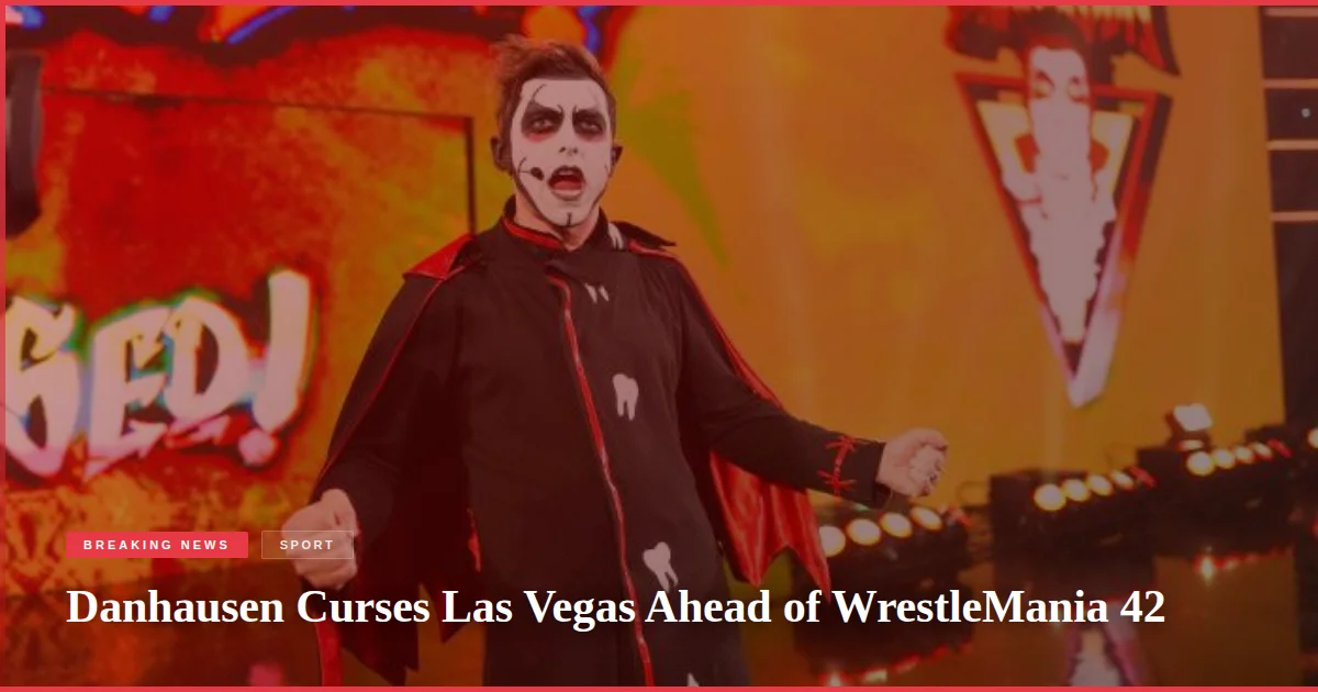 Danhausen Curses Las Vegas Ahead of WrestleMania 42