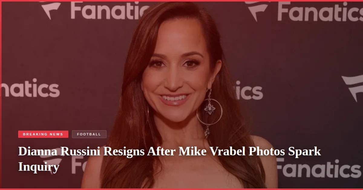 Dianna Russini Resigns After Mike Vrabel Photos Spark Inquiry