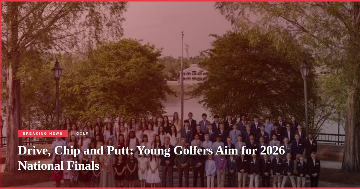 Drive, Chip and Putt: Young Golfers Aim for 2026 National Finals