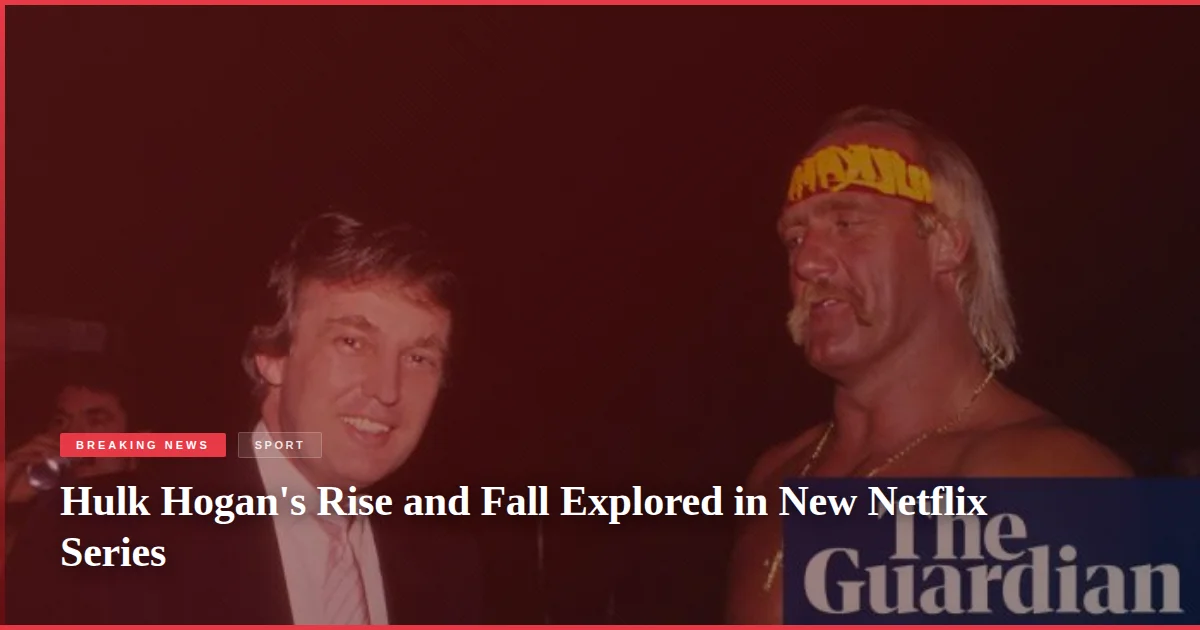 Hulk Hogan's Rise and Fall Explored in New Netflix Series