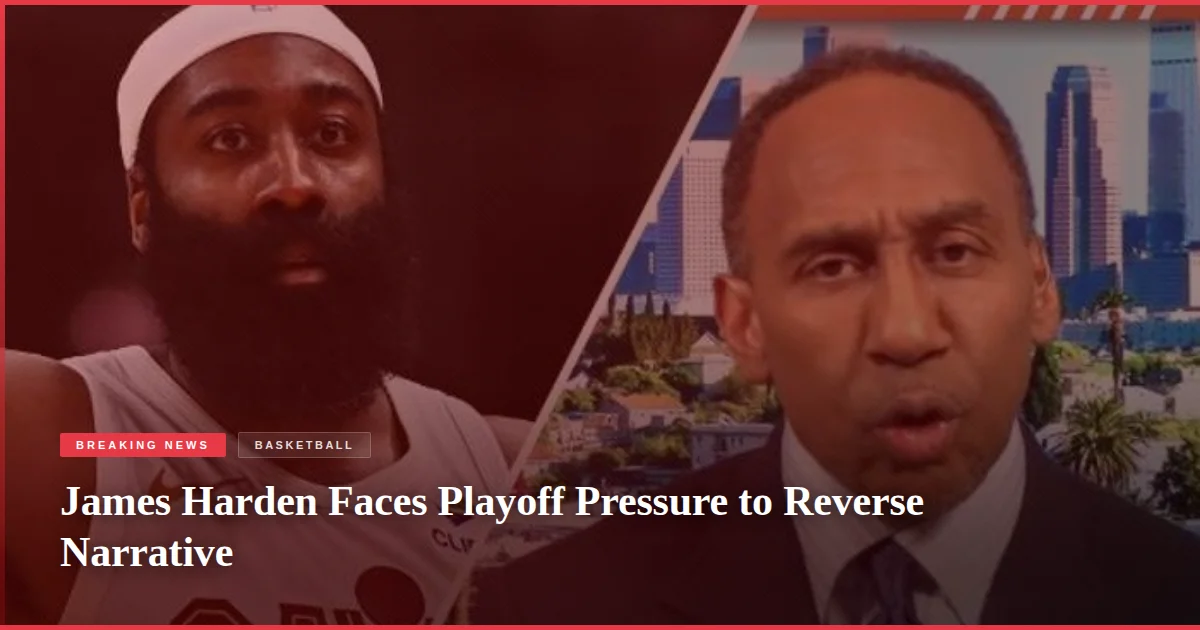 James Harden Faces Playoff Pressure to Reverse Narrative