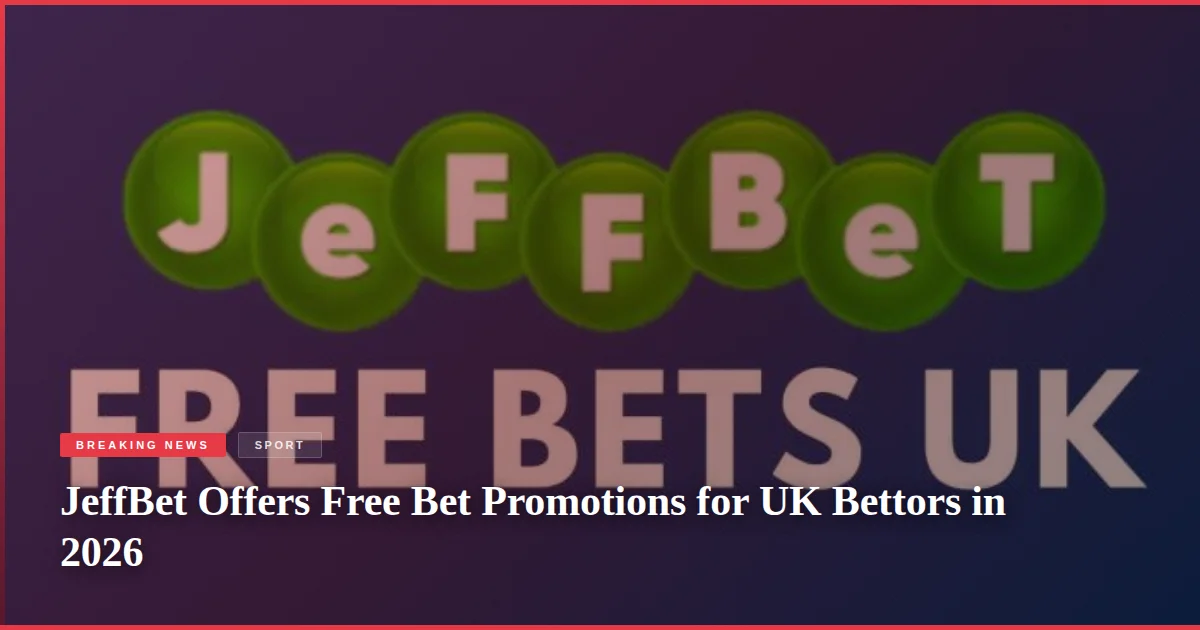 JeffBet Offers Free Bet Promotions for UK Bettors in 2026