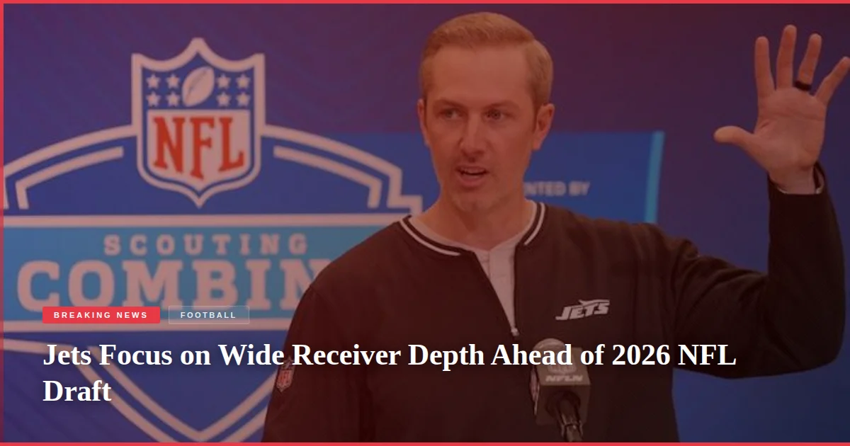 Jets Focus on Wide Receiver Depth Ahead of 2026 NFL Draft