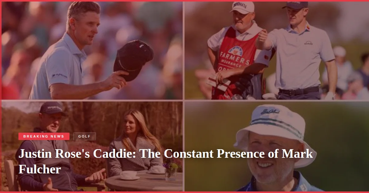 Justin Rose's Caddie: The Constant Presence of Mark Fulcher