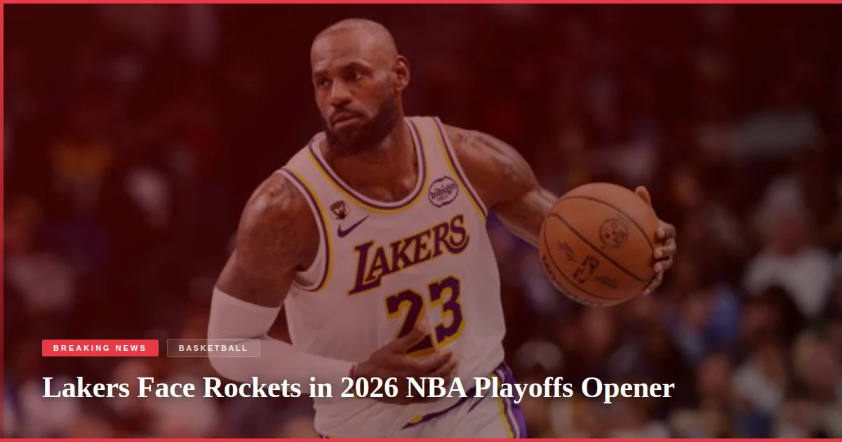 Lakers Face Rockets in 2026 NBA Playoffs Opener