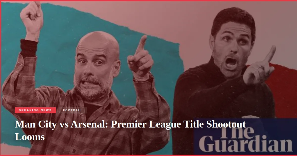 Man City vs Arsenal: Premier League Title Shootout Looms