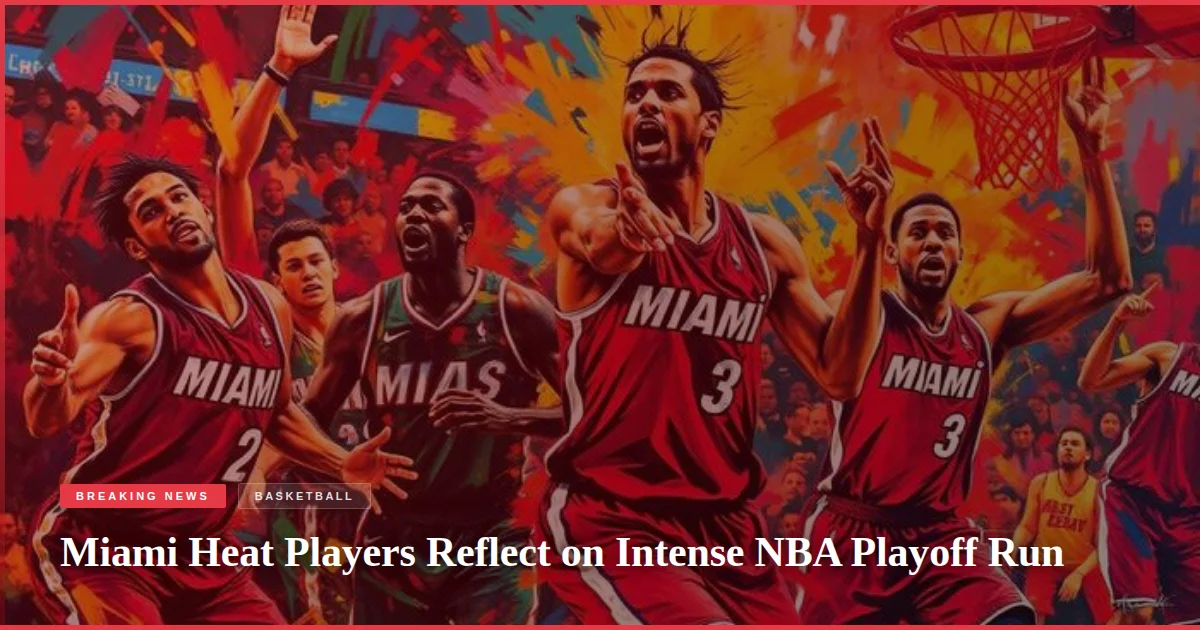 Miami Heat Players Reflect on Intense NBA Playoff Run