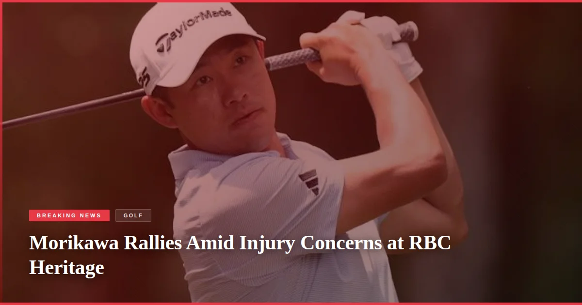 Morikawa Rallies Amid Injury Concerns at RBC Heritage