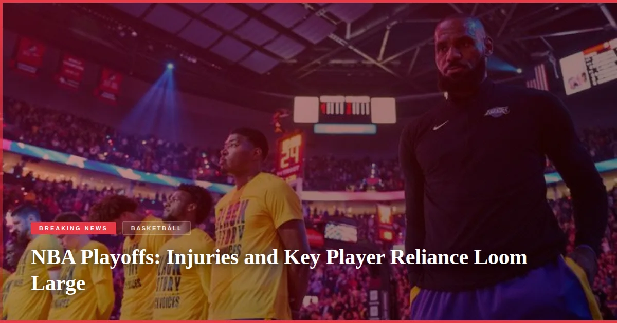 NBA Playoffs: Injuries and Key Player Reliance Loom Large