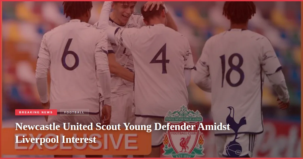 Newcastle United Scout Young Defender Amidst Liverpool Interest