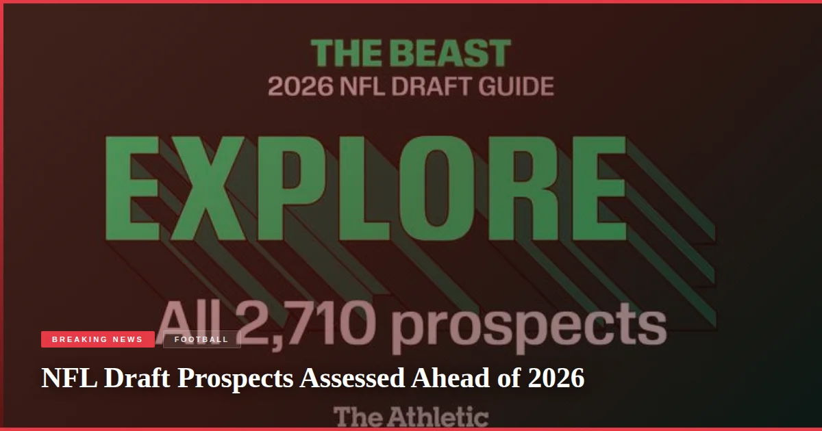 NFL Draft Prospects Assessed Ahead of 2026
