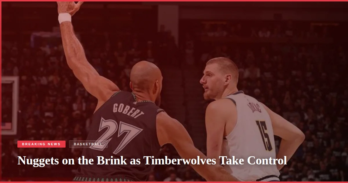 Nuggets on the Brink as Timberwolves Take Control