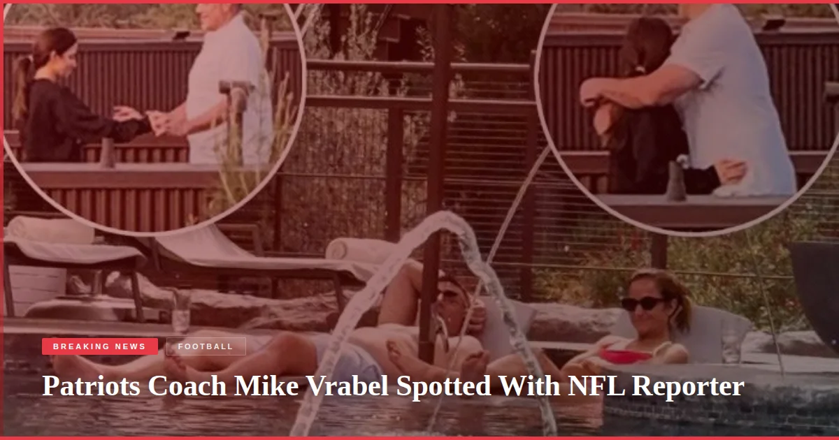Patriots Coach Mike Vrabel Spotted With NFL Reporter