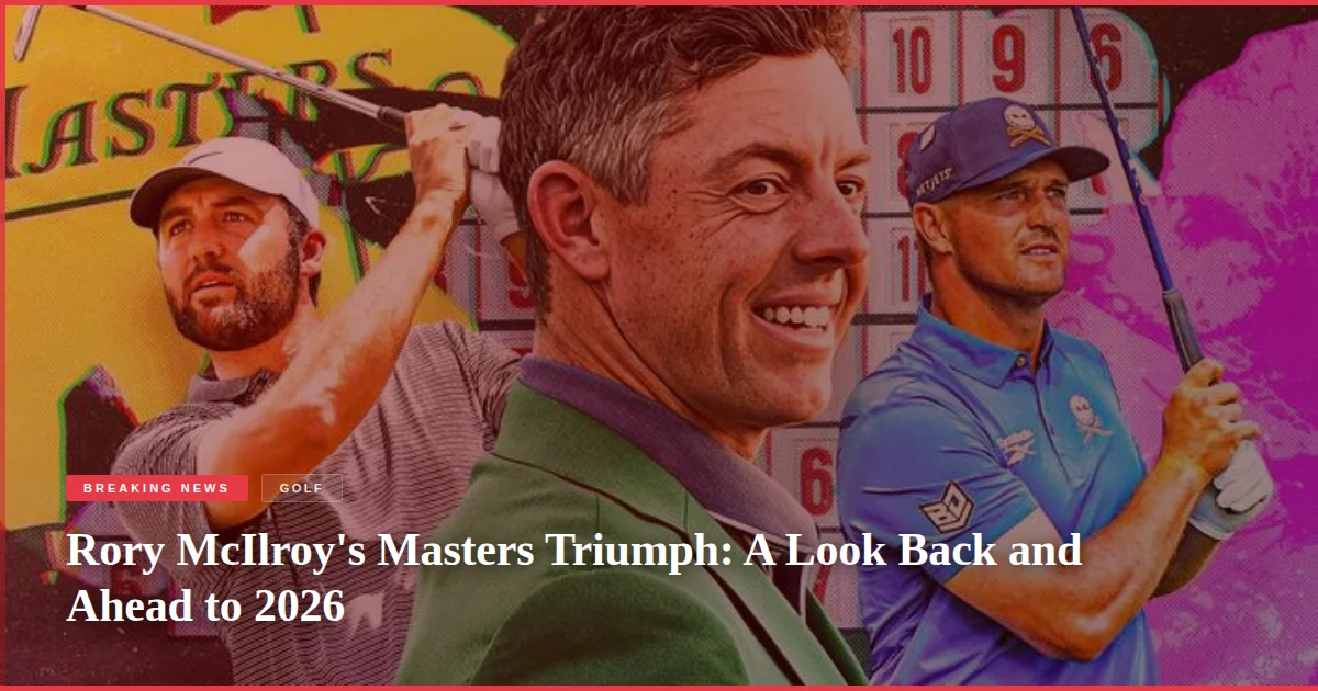 Rory McIlroy's Masters Triumph: A Look Back and Ahead to 2026