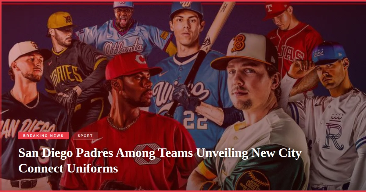 San Diego Padres Among Teams Unveiling New City Connect Uniforms