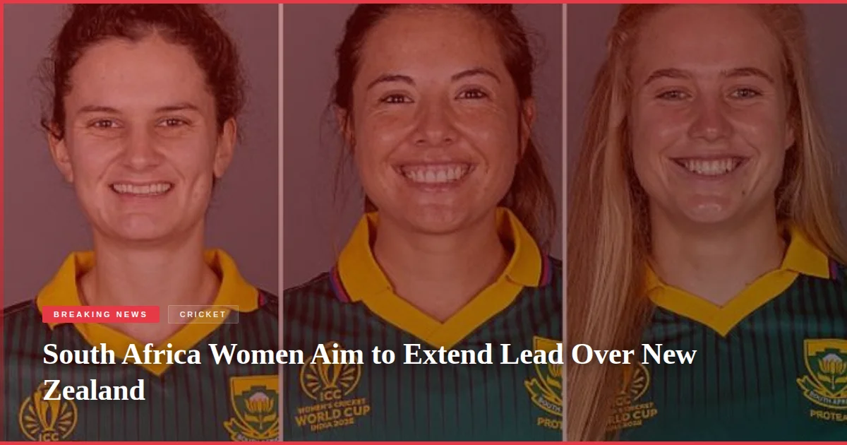 South Africa Women Aim to Extend Lead Over New Zealand