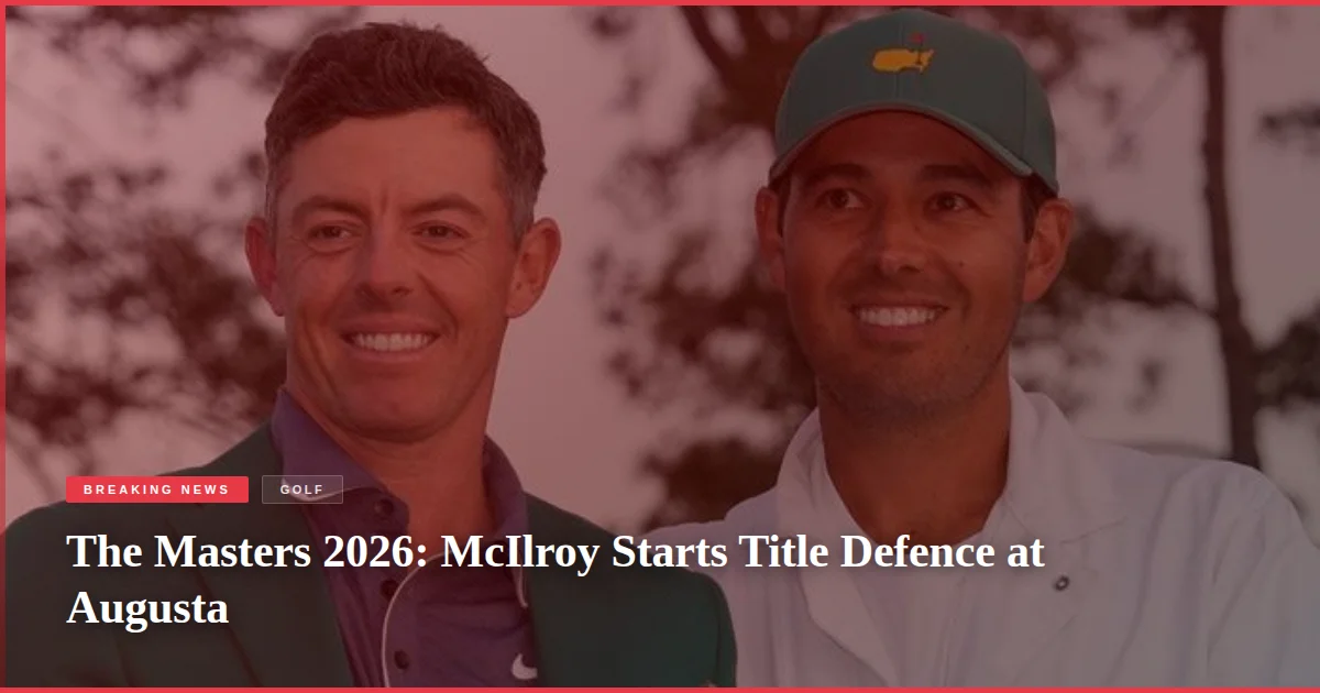 The Masters 2026: McIlroy Starts Title Defence at Augusta