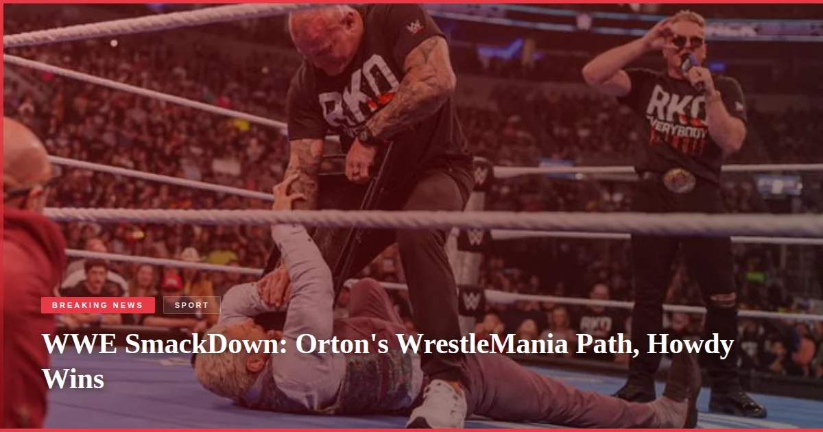 WWE SmackDown: Orton's WrestleMania Path, Howdy Wins