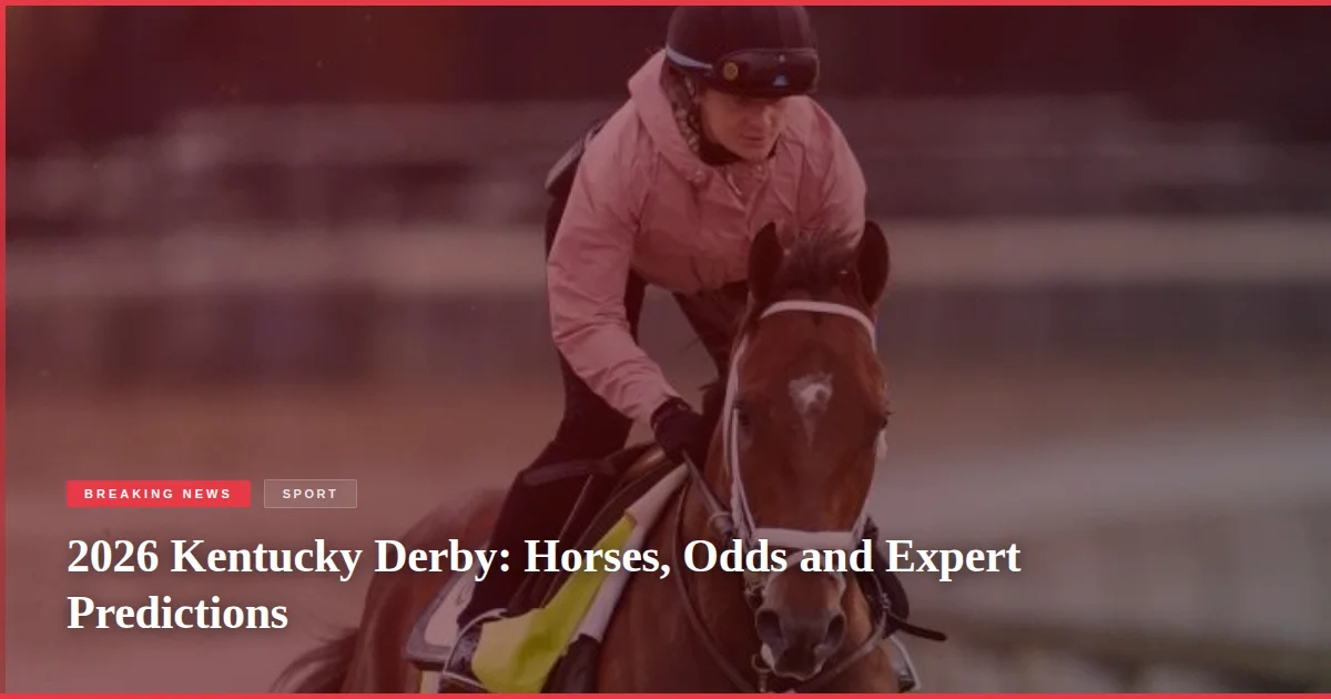 2026 Kentucky Derby: Horses, Odds and Expert Predictions