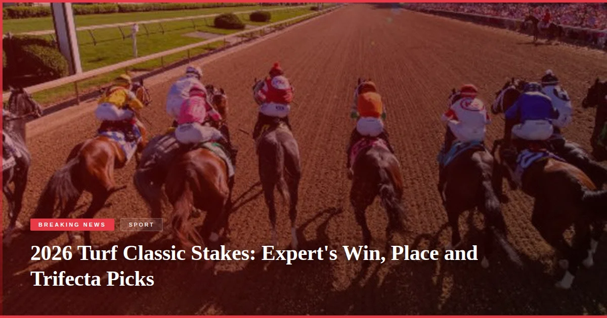 2026 Turf Classic Stakes: Expert's Win, Place and Trifecta Picks