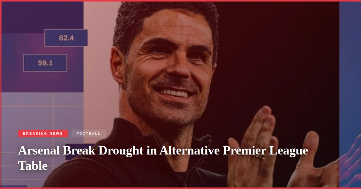 Arsenal Break Drought in Alternative Premier League Table