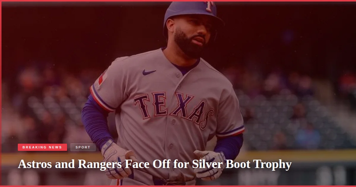 Astros and Rangers Face Off for Silver Boot Trophy