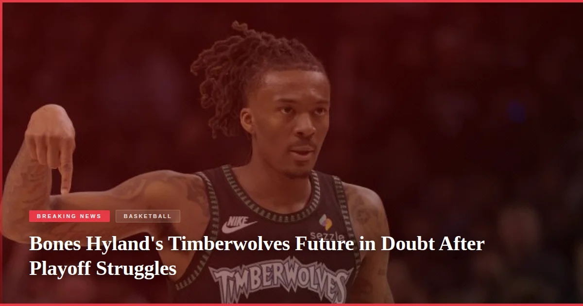 Bones Hyland's Timberwolves Future in Doubt After Playoff Struggles